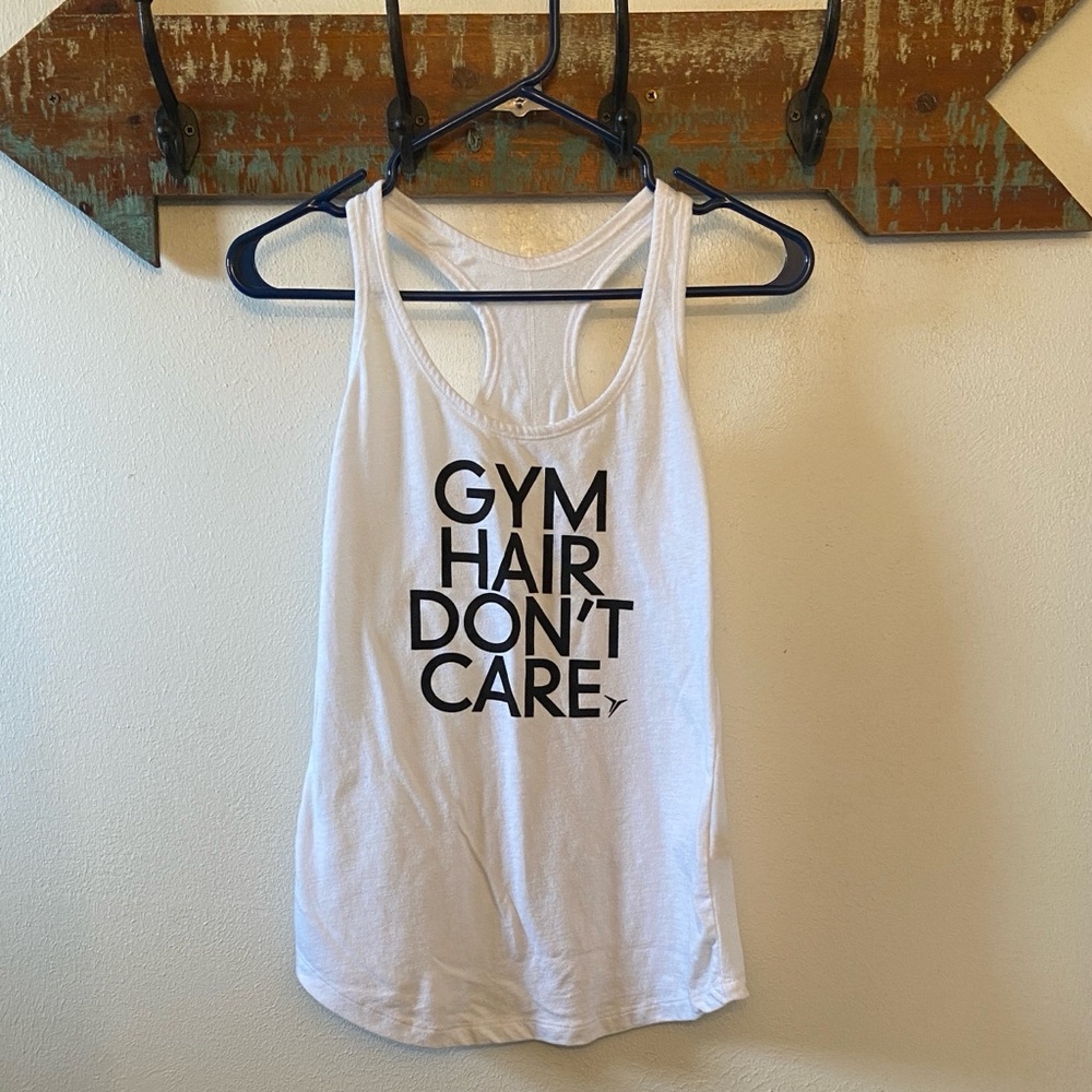 OLD NAVY White Racerback Tank Top- XS